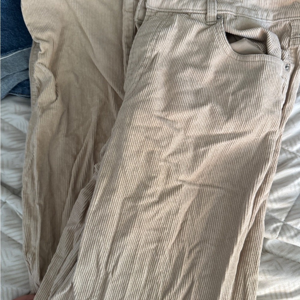 Men's Tan Corduroy Pants